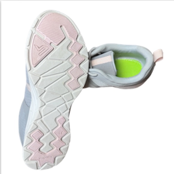 Vionic Brisk Radiant Women's Athletic Comfort Shoe size 9 Wide Light Grey/Pink - Picture 4 of 9